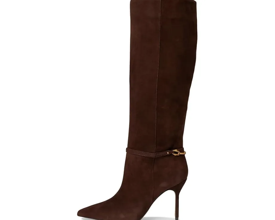 Vince Camuto Mirtha Ankle Link Knee High Boot Brownie Sale