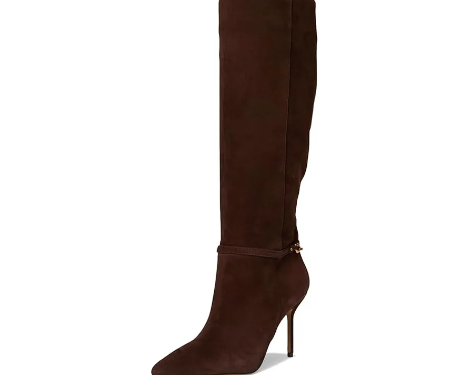 Vince Camuto Mirtha Ankle Link Knee High Boot Brownie Sale