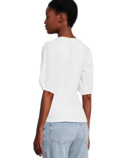 Women Madewell Mixy V-Neck Puff Tee