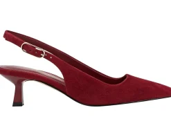 Marc Fisher LTD Mlkory Dark Red Suede Sale