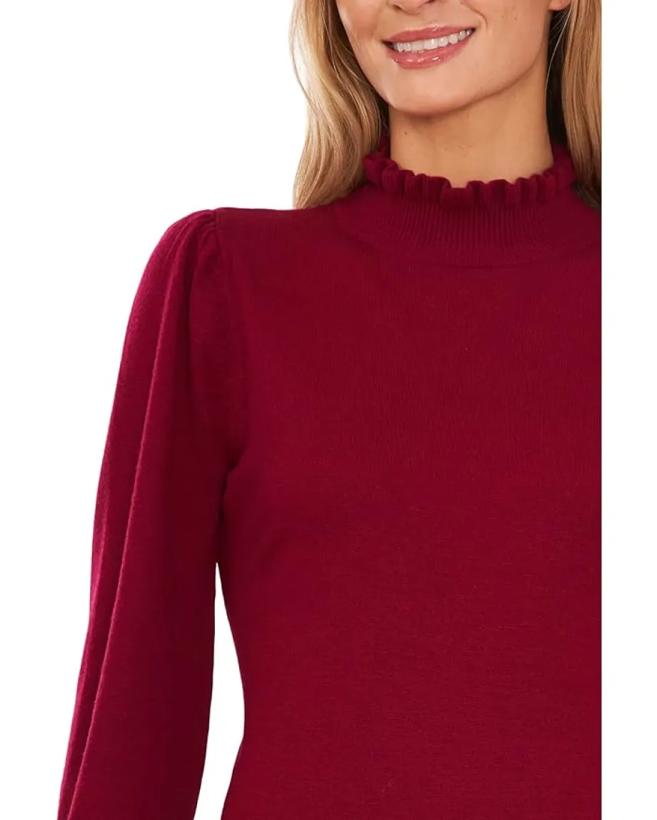 Women CeCe Mock Neck Sweaterdress