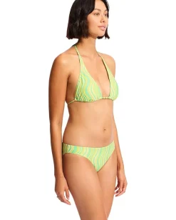 Women Seafolly Mod Squad Longline Slide Tri