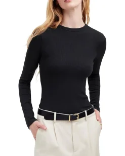 Women Madewell Modal Rib Long Sleeve Crewneck