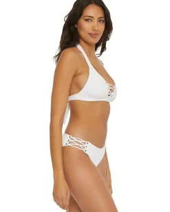 Women BECCA Modern Edge Rib Daniella Corset Side Hipster