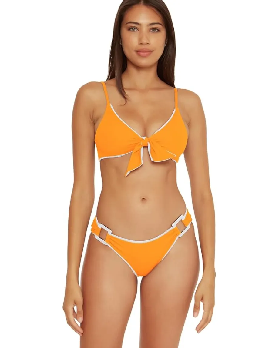 Women BECCA Modern Edge Rib Gracie Buckle Side Hipster