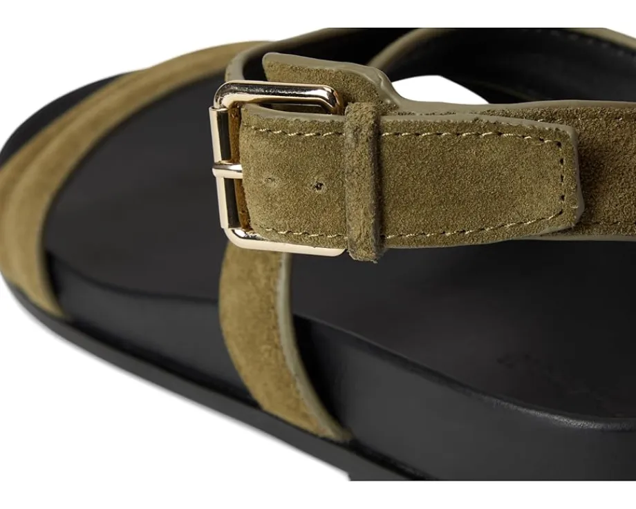 Women Madewell Molly Chunky Ankle Strap