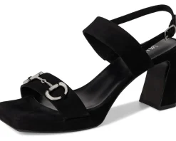 Vaneli Morena Black Suede Clearance
