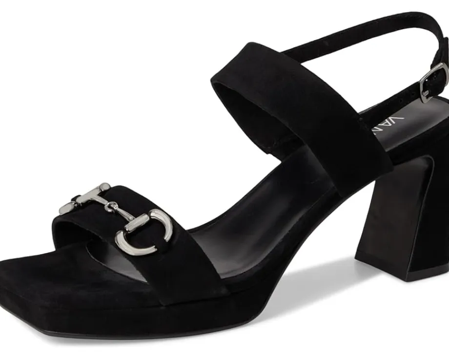 Vaneli Morena Black Suede Clearance