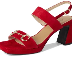 Vaneli Morena Red Suede Discount