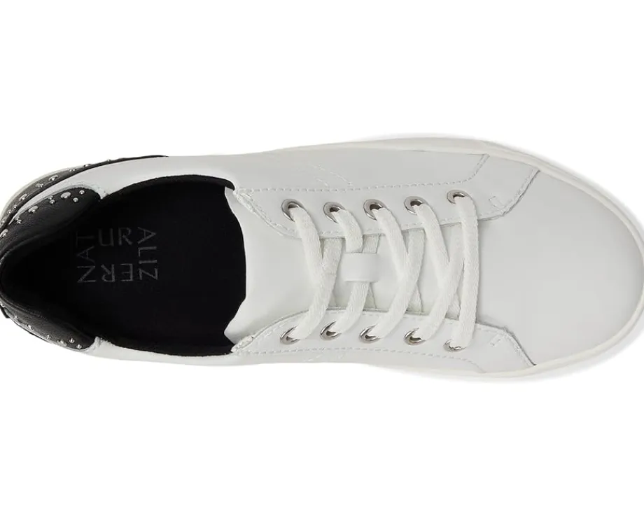 Naturalizer Morrison Stud White/Black Leather