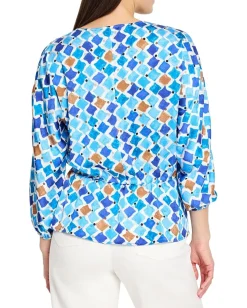Women NIC+ZOE Mosaic Sofia Top