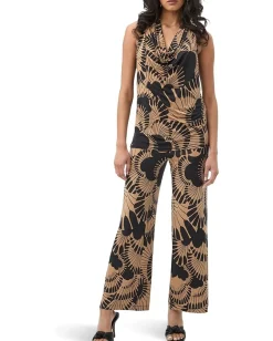 Trina Turk Mosiac Top Black/Camel Hot