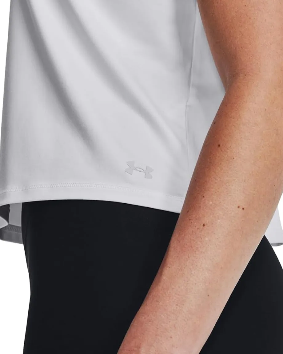Under Armour Motion Short Sleeve T-Shirt White/Halo Gray Hot