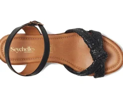 Seychelles Musical V Black Leather Sale
