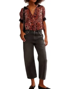 Women Free People My Love Blouse Printed