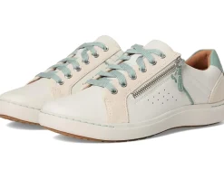 Clarks Nalle Zen White Combi Leather Clearance