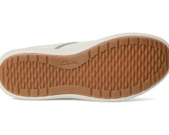 Clarks Nalle Zen White Combi Leather Clearance