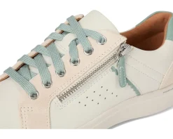 Clarks Nalle Zen White Combi Leather Clearance