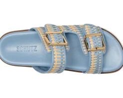 Schutz Naomi Bege /Sky Blue Outlet