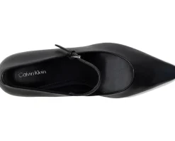 Calvin Klein Naprina Black Leather