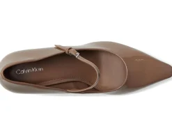 Calvin Klein Naprina Light Brown Patent