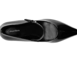 Calvin Klein Naprina Black Patent New
