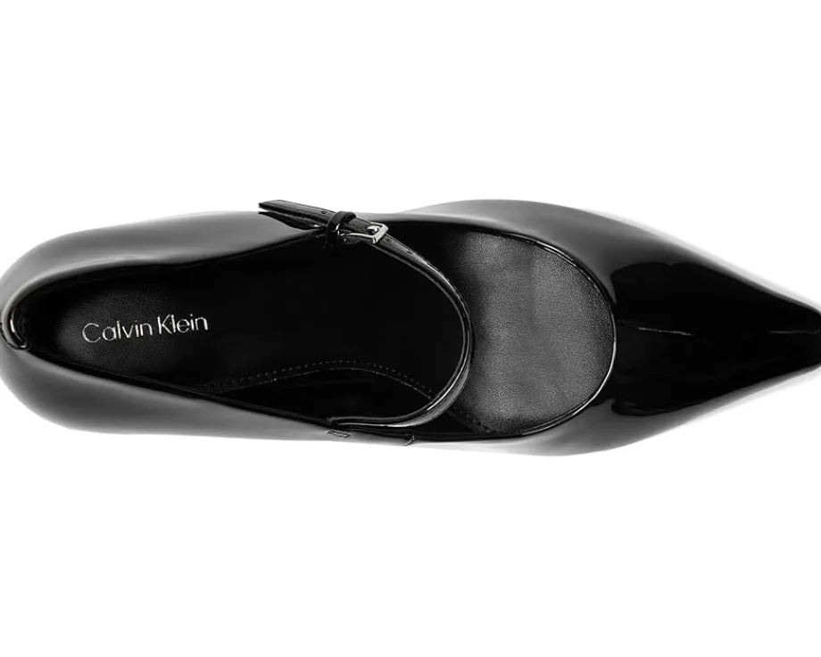 Calvin Klein Naprina Black Patent New