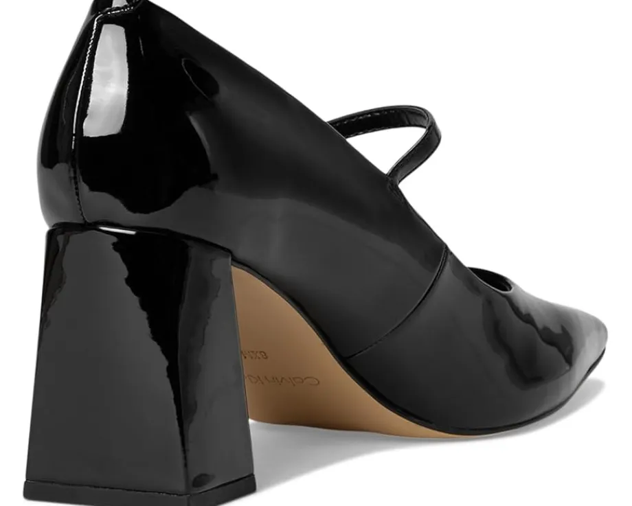 Calvin Klein Naprina Black Patent New