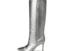 Marc Fisher LTD Narysa Pewter Leather Hot