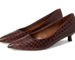 Naturalizer Natalia Cappuccino Croco Leather