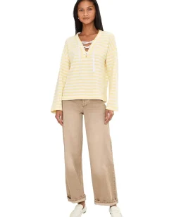 Madewell Nautical Lace-up Iced Lemon Clearance