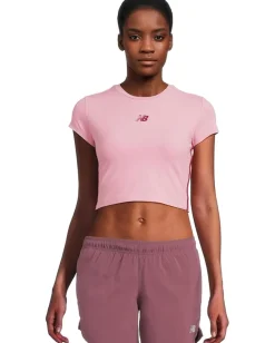 Women New Balance Nb Harmony Fitted T-shirt