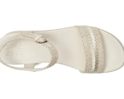 Naturalizer Neila2 Eggshell Beige Raffia Discount