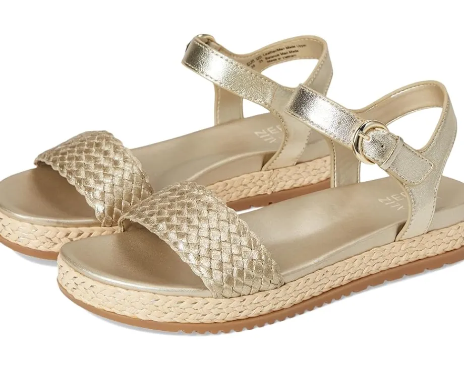 Naturalizer Neila3 Champagne Raffia Clearance