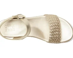 Naturalizer Neila3 Champagne Raffia Clearance