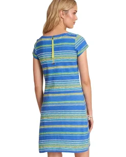 Women Hatley Nellie Dress - Textured Stripes