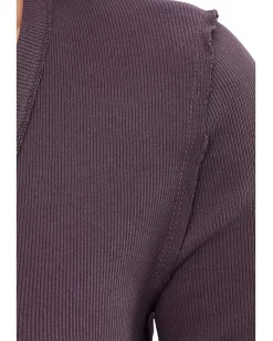 Free People Neria Long Sleeve Vintage Grape Sale