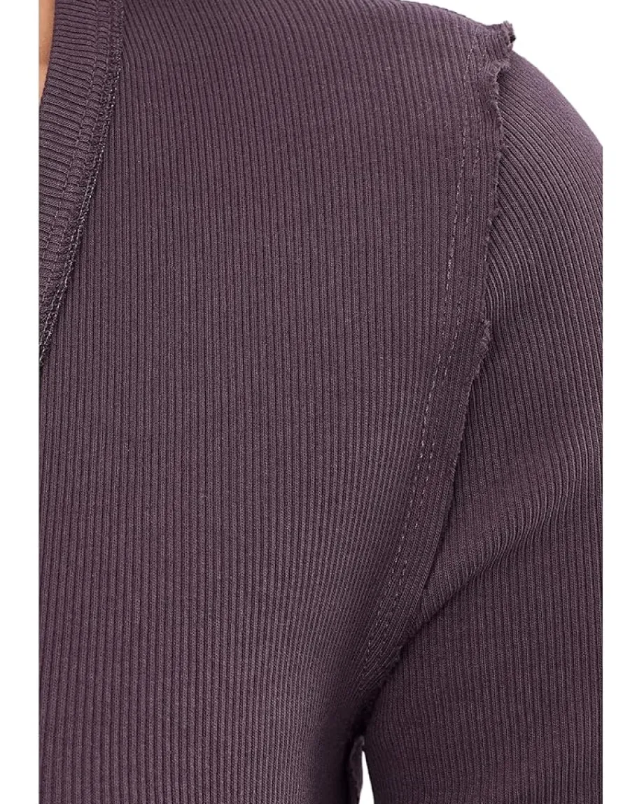 Free People Neria Long Sleeve Vintage Grape Sale