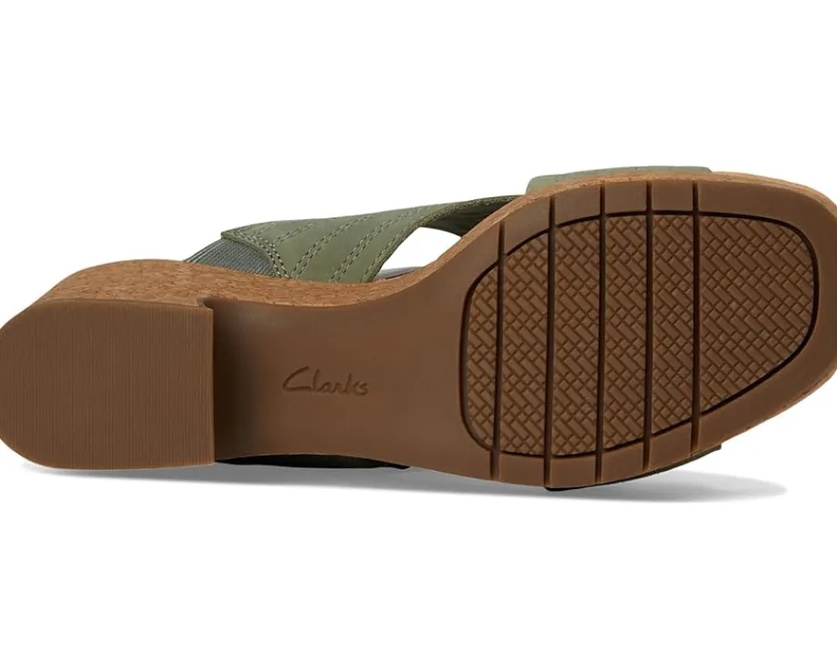 Clarks Nerisa West Sage Nubuck Outlet