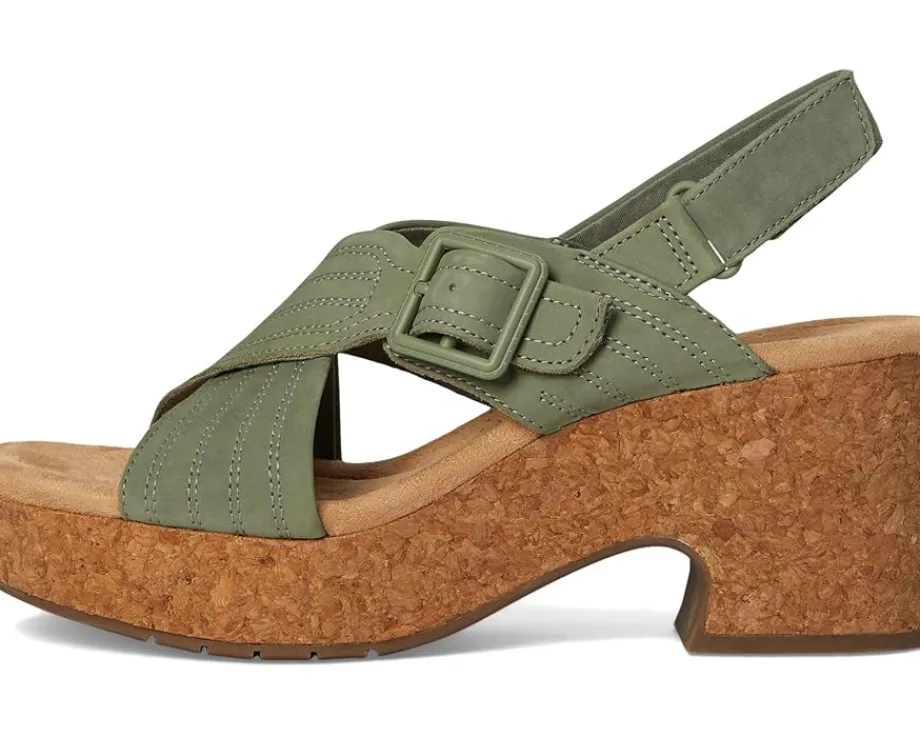 Clarks Nerisa West Sage Nubuck Outlet
