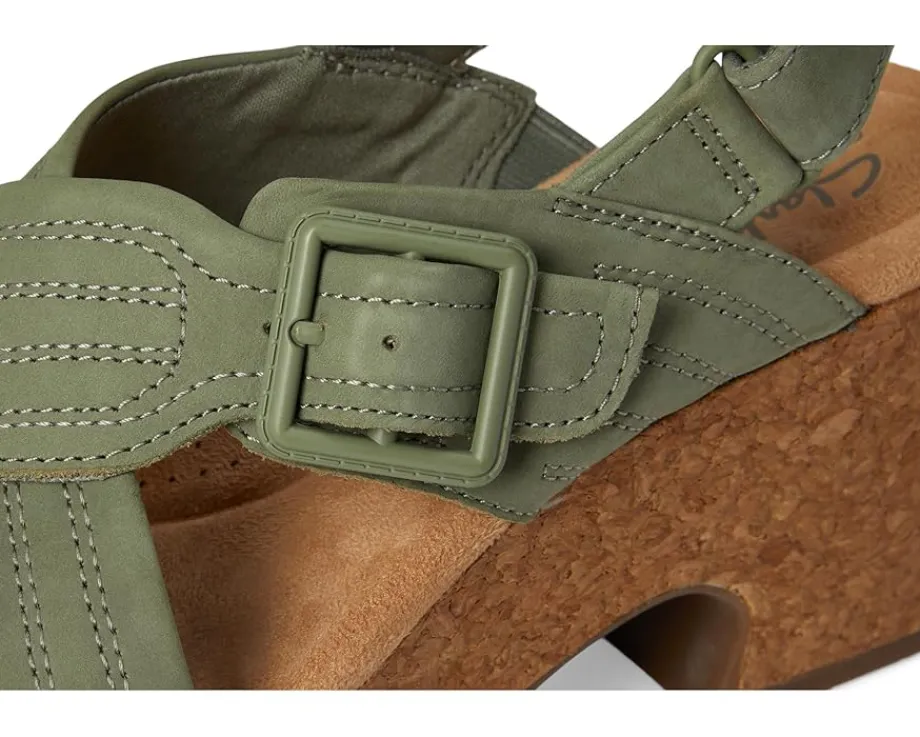 Clarks Nerisa West Sage Nubuck Outlet