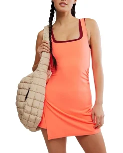 FP Movement Never Better Dress Neon Coral Hot