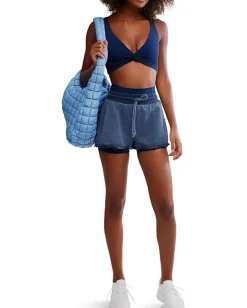 FP Movement Never Better Twist Crop Midnight Navy Outlet