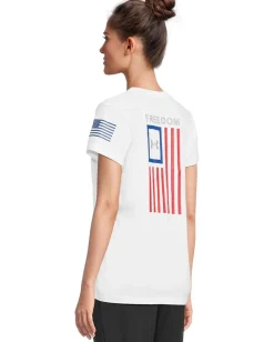 Women Under Armour New Freedom Flag T-Shirt