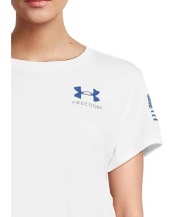 Women Under Armour New Freedom Flag T-Shirt