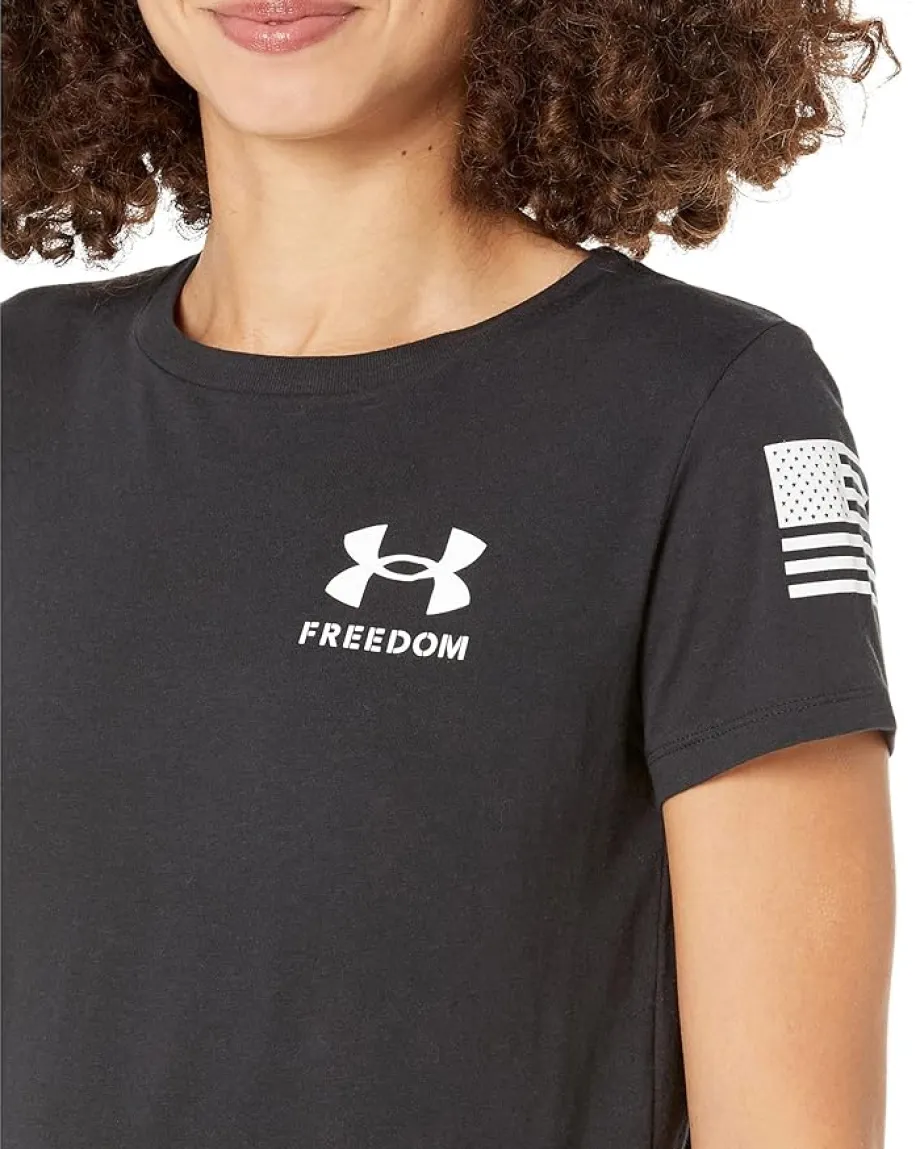 Women Under Armour New Freedom Flag T-Shirt