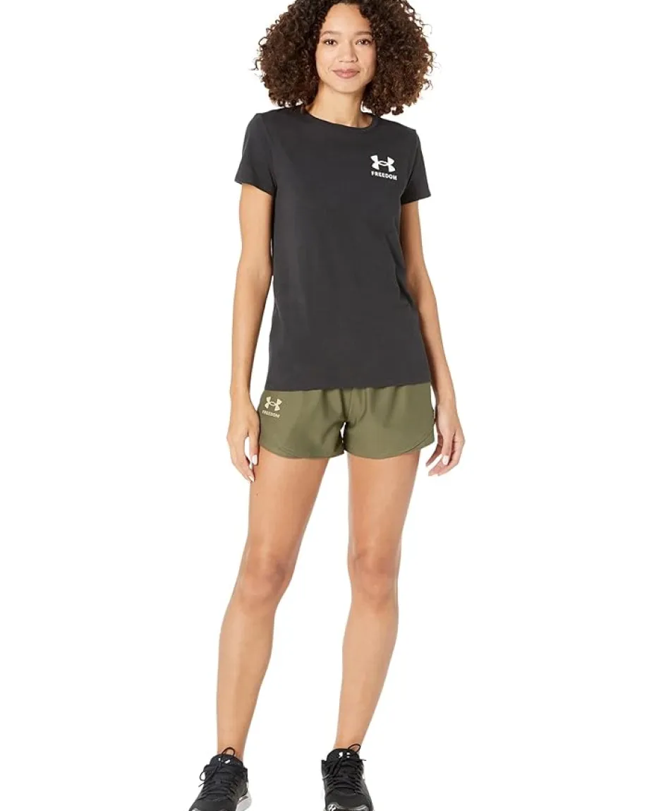 Women Under Armour New Freedom Flag T-Shirt