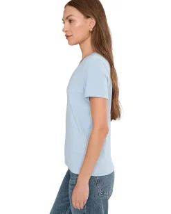 Women Madewell New Slub V-neck