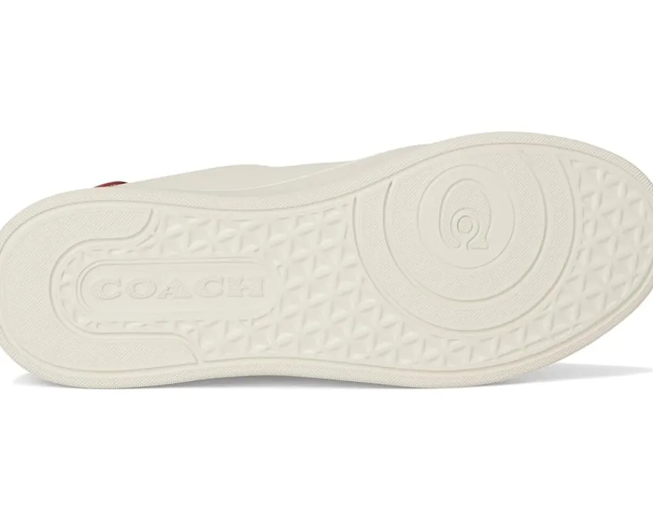 Women COACH New Year High Line Sneakers With Snake Script