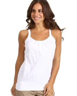 Carve Designs Newport Tank White Clearance